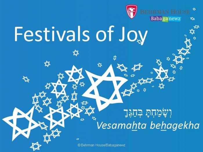 Festivals of Joy PowerPoint Behrman House Publishing